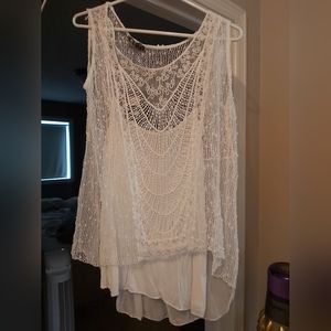 Ladies XL top with camisole